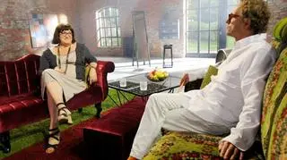 Anna Grodzka u Piotra Najsztuba