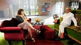 Anna Grodzka u Piotra Najsztuba