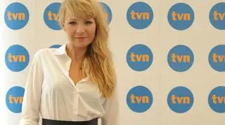 Anna Guzik na konferencji ramówkowej TVN