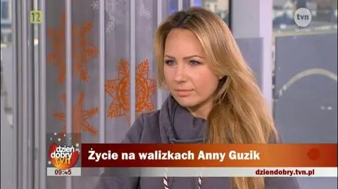 Anna Guzik żadnych sportów się nie boi?