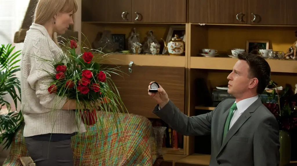 Anna Guzik (Żaneta) i Wojciech Błach (Wojtek)