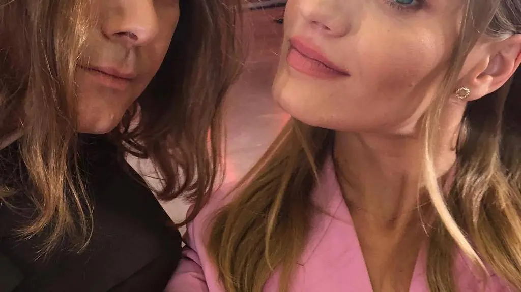 Anna Jagodzińska i Tomasz Ossoliński na planie "Stylowego projektu"
