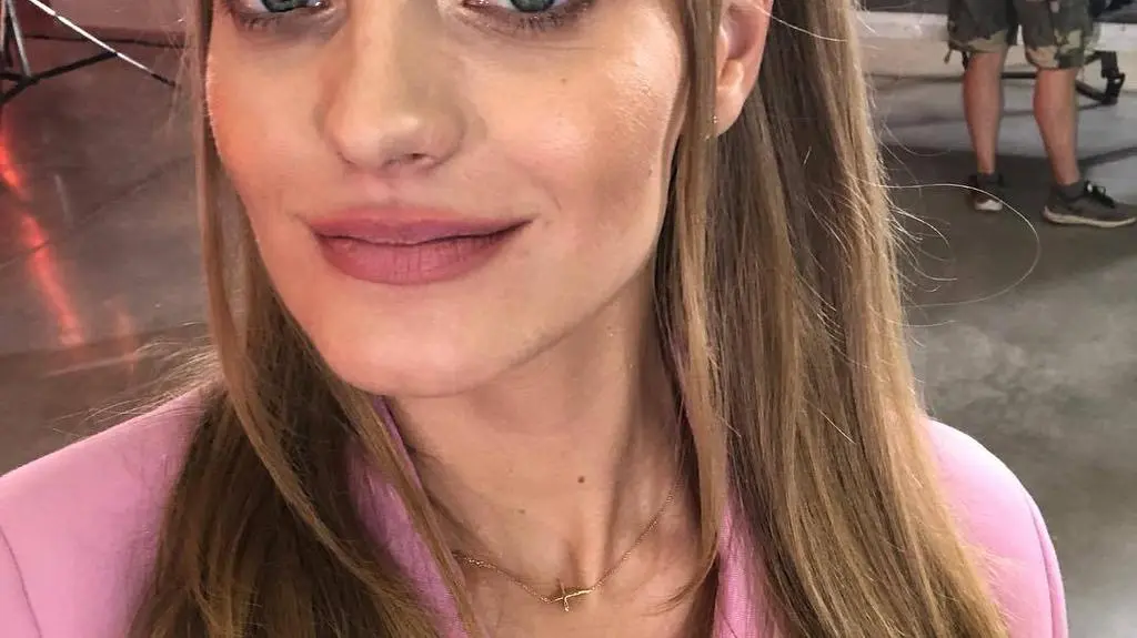 Anna Jagodzińska na planie "Stylowego projektu"
