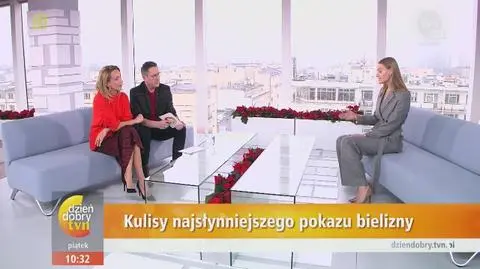 Anna Jagodzińska o kulisach najsłynniejszego pokazu bielizny