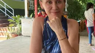 Anna Nowak-Ibisz bez makijażu na wakacjach w Tajlandii