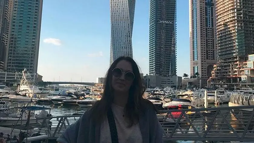 Anna Nowak-Ibisz na wakacjach w Dubaju