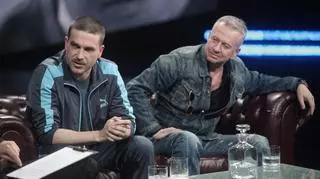Bogusław Linda i Marcin Dorociński