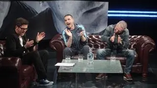 Bogusław Linda i Marcin Dorociński