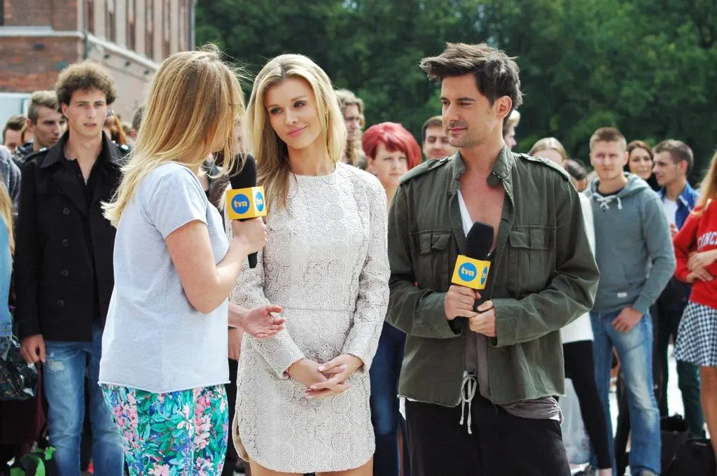 Casting w Katowicach - Joanna Krupa i Marcin Tyszka