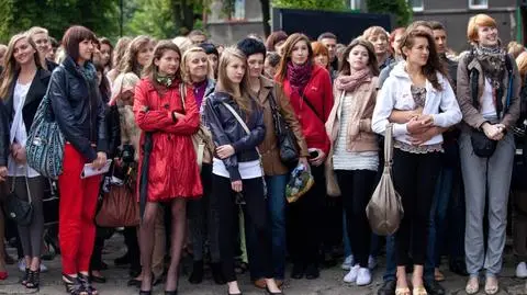 One przyszły na drugi casting!