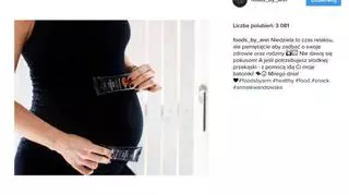 Ciążowy brzuszek Ani Lewandowskiej