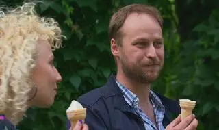 Ciężarna Beata na randce z Kazikiem - budowlańcem!