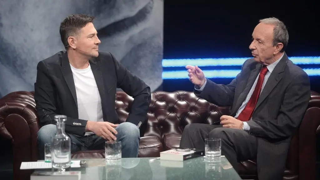 Daniel Passent i Krzysztof Ibisz