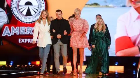 Daria Ładocha i uczestnicy Ameryka Express na konferencji programowej TVN