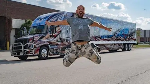 Dawid Andres, Ciężarówką przez Route 66