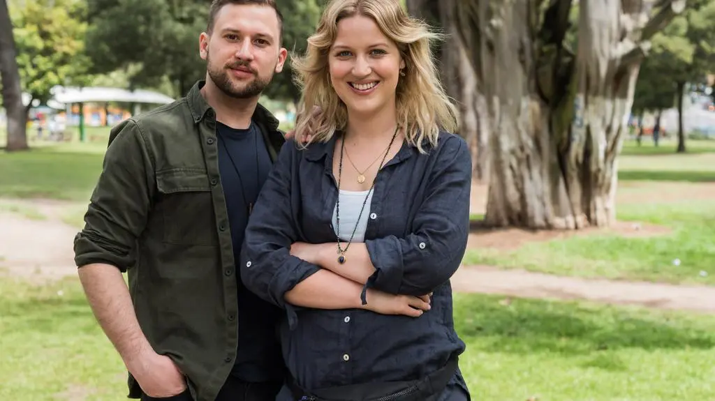 Dawid Domański i Aleksandra Domańska