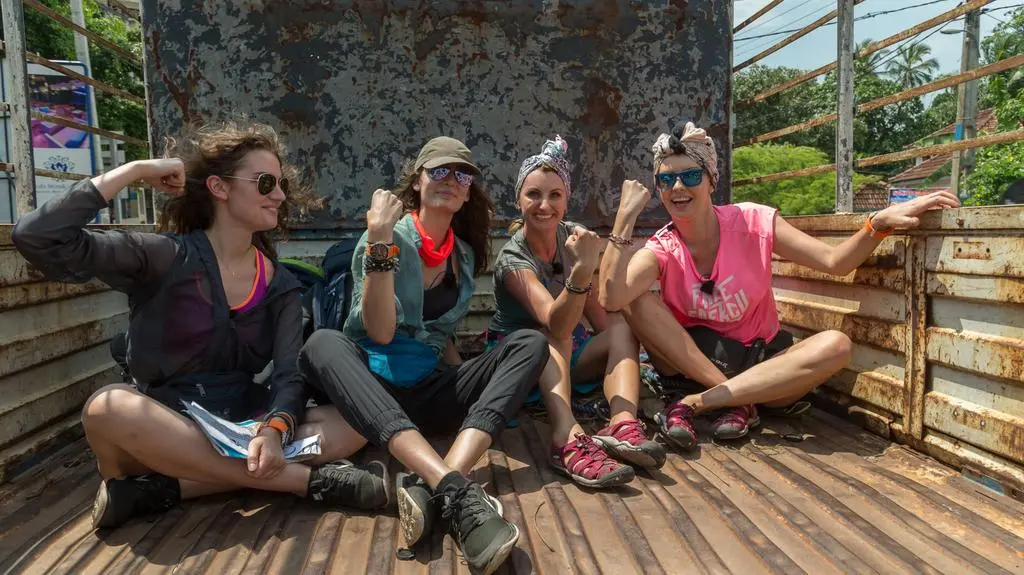 Dorota Gardias i Kasia Domeracka, Zuza i Julia Bijoch 
