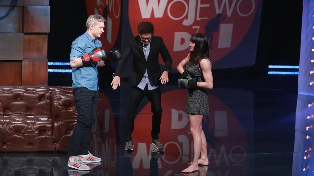 Ewa Brodnicka, Michał Żebrowski, Kuba Wojewódzki