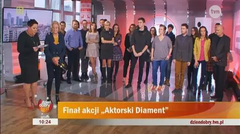 Finał akcji "Aktorski diament"