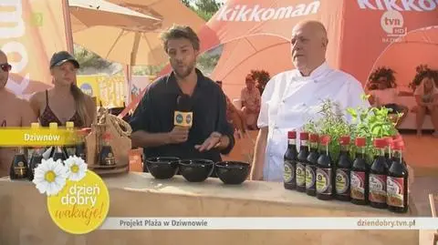 Francuskie przysmaki na plaży w Dziwnowie