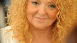 Magda Gessler w anielskiej stylizacji