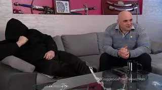 Gogglebox: "Serce moje płacze" - śpiewa Dominik, serce Krzyśka również płacze :)