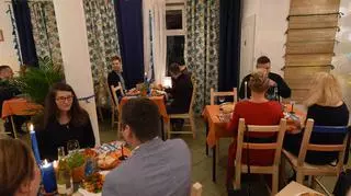 Goście finałowej kolacji na warszawskim Tarchominie
