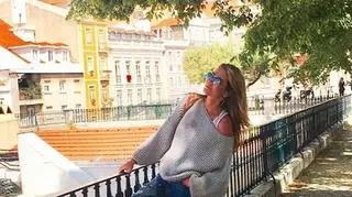 Hanna Lis w ubraniach od Łukasza Jemioła