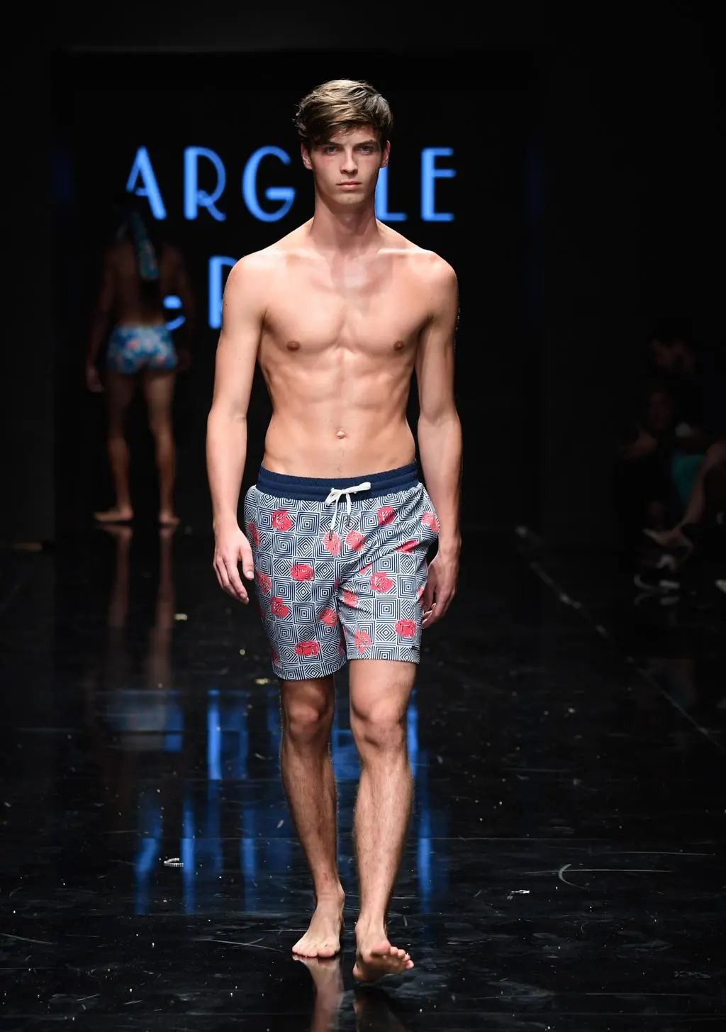 Hubert na pokazie Argyle Grant