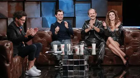 Sławomir Zapała, jego żona "Kajra" oraz Bartek Kotschedoff 