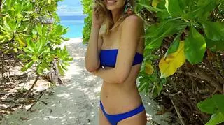 Izabela Janachowska na Malediwach