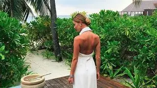 Izabela Janachowska na wakacjach