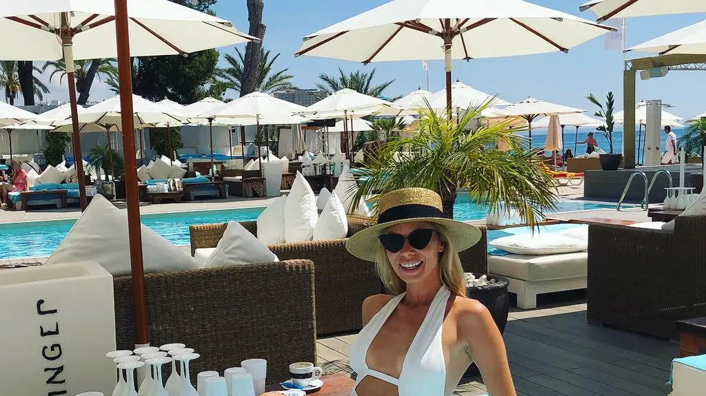 Izabela Janachowska na wakacjach