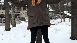 Izabela Janachowska w polskich górach