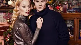 Świąteczna sesja Jagody i Michaela w restauracji Magdy Gessler