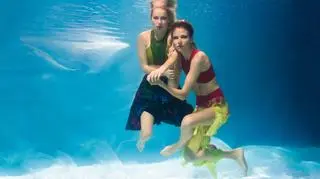 Podwodna sesja uczestniczek "Top Model"