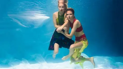 Podwodna sesja uczestniczek "Top Model"