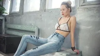 Jagoda Judzińska prezentuje seksowną bieliznę