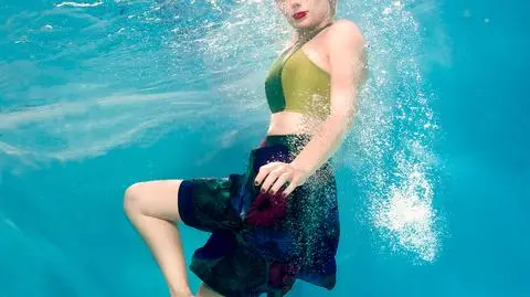 Podwodna sesja uczestniczek "Top Model"