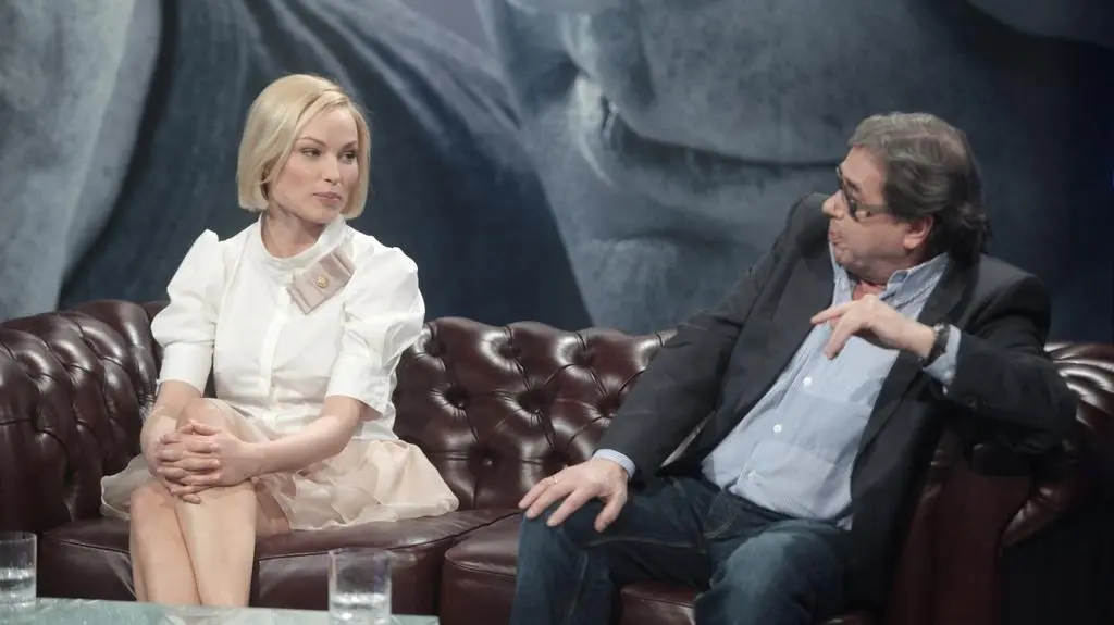 Janusz Gajos i Weronika Książkiewicz