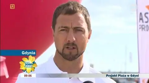 Jerzy Dudek w Miasteczku Projekt Plaża!