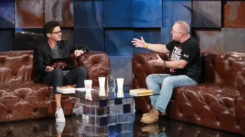 Jerzy Owsiak i Sebastian Stankiewicz