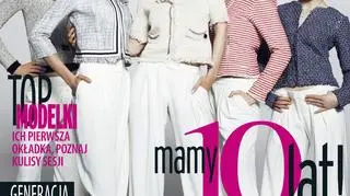 Joanna Krupa, Asia, Ania C., Ania P. i Marcela na okładce "Glamour"