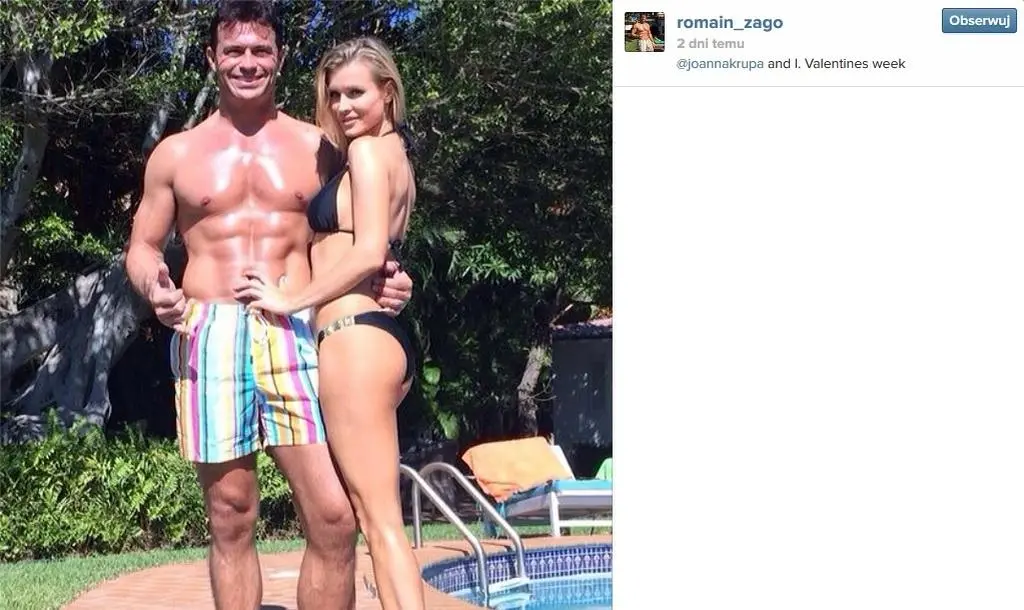 Joanna Krupa i Romain Zago