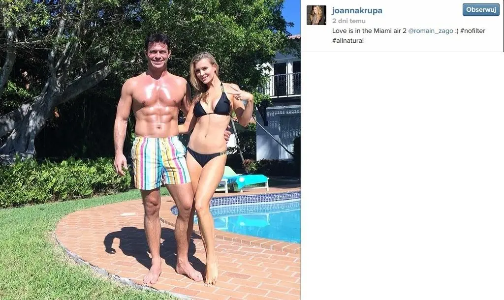 Joanna Krupa i Romain Zago