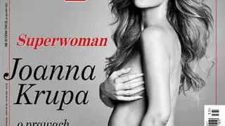 Joanna Krupa na okładce WPROST