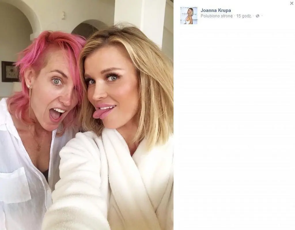 Joanna Krupa przed sesją