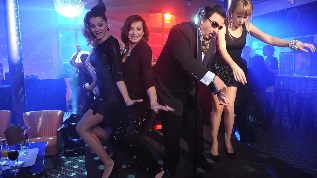 Małgorzata Socha, Ilona Wrońska, Krzysztof Krawczyk i Anna Guzik