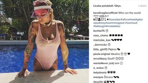 Rajskie wakacje Karoliny Gilon