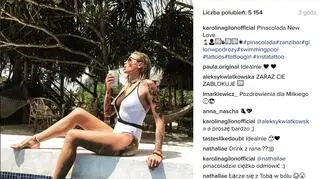 Rajskie wakacje Karoliny Gilon